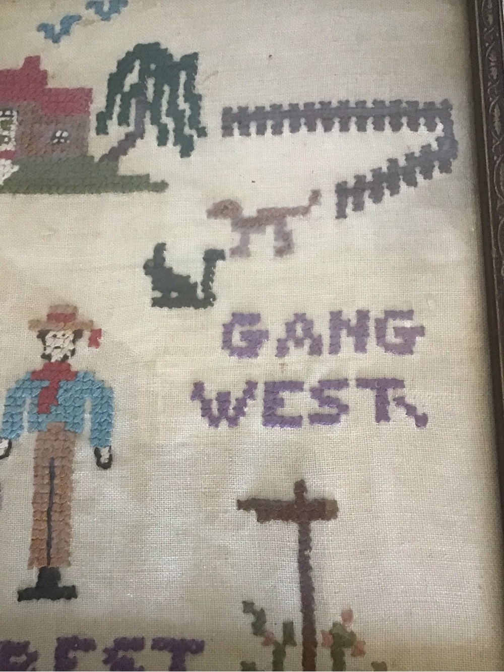 Vintage Scottish Sampler - Picture 3 of 5